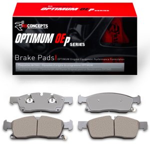 Mercedes-Benz GLE350 Brake Pads (1) - Front - R1 Concepts - Optimum OE - `12-`18